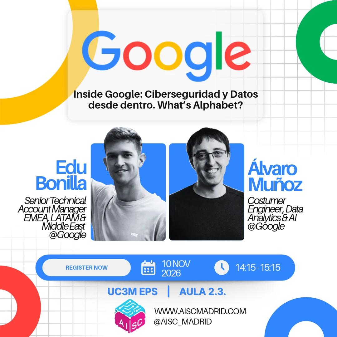 Inside Google: Ciberseguridad y Datos desde dentro. What’s Alphabet?